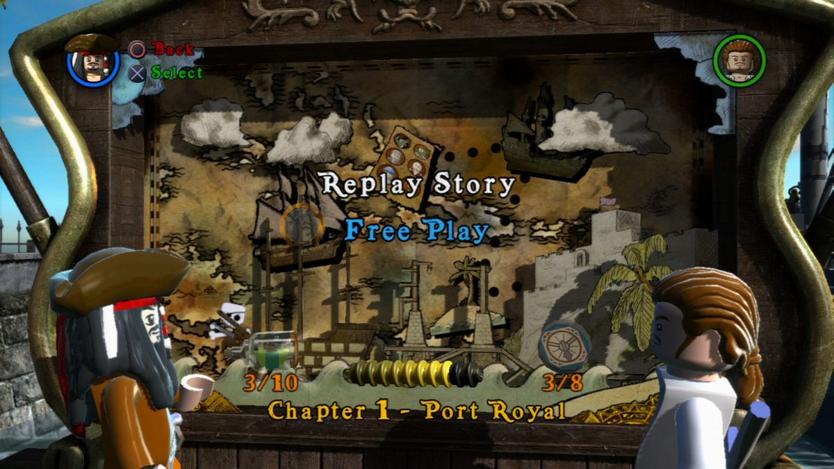 Lego Pirates Of The Caribbean screenshot 4 for Playstation 3